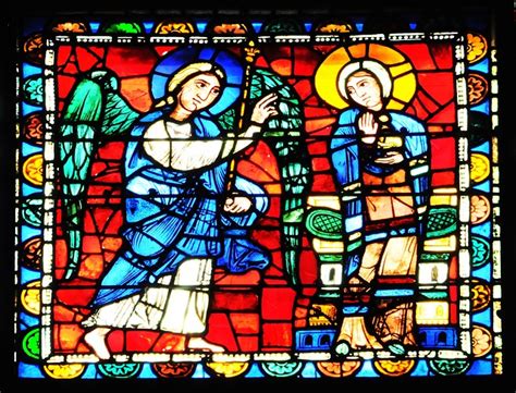 Stained Glass Annunciation Saint · Free photo on Pixabay