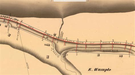 Erie Canal Maps in the NYS Archives Digital Collection