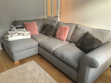 DFS right hand facing grey corner sofa | in Mountsorrel, Leicestershire | Gumtree