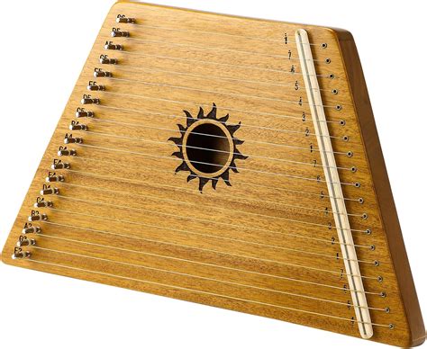 Amazon.com: Anjetan 19-String Lyrical Lap Harp Kit - Mahogany Veneer ...