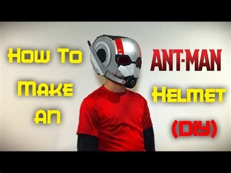 Make a DIY Ant-Man Helmet! - YouTube