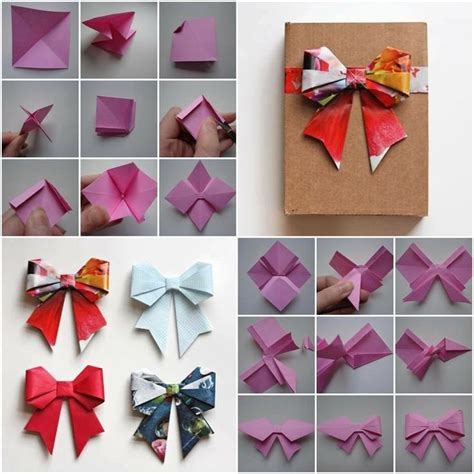 DIY Paper Origami Bow Pictures, Photos, and Images for Facebook, Tumblr, Pinterest, and Twitter