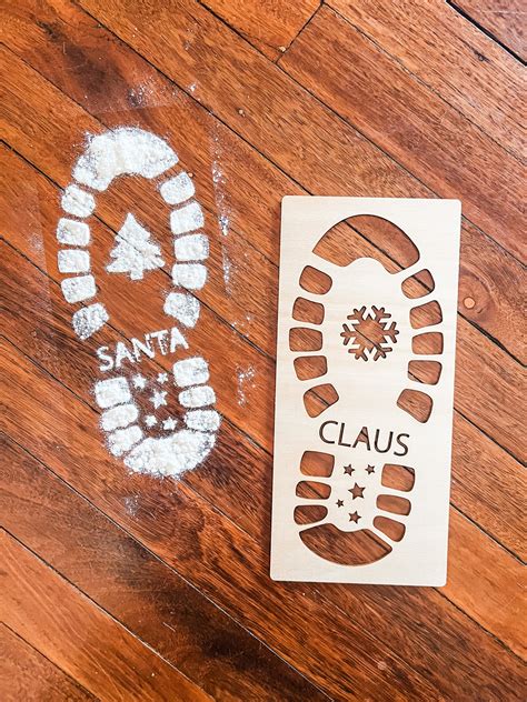 Santa footprints – islandearthdesign