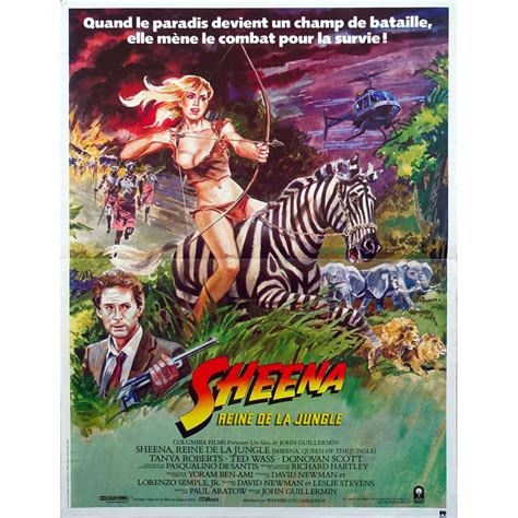 SHEENA Movie Poster 15x21 in.