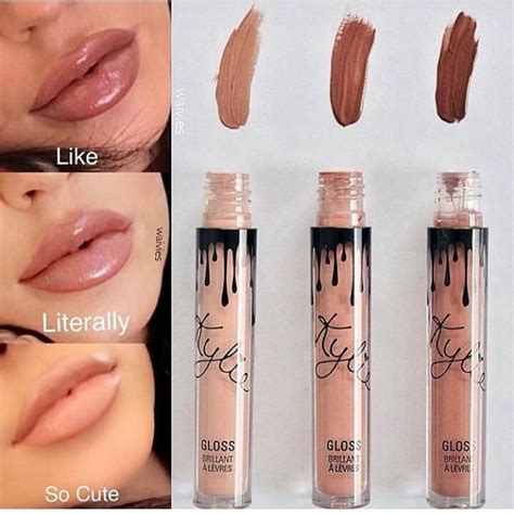 original kylie lip gloss swatches - Style Vanity | Lipgloss swatches ...