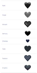 🖤 Black Heart emoji Meaning | Dictionary.com