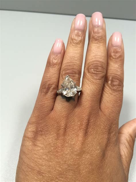 Carat Lab Grown Pear Shaped Diamond Engagement Ring With Canada | ubicaciondepersonas.cdmx.gob.mx