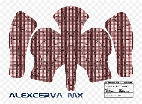 Mcu Spider - Man 3d Print Filespattern Free Page 25 Spider Man Mask Pattern Png,Spiderman Mask ...