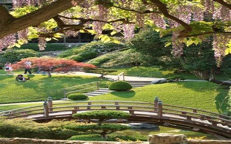 Japanese Flower Garden Wallpaper - Japanese Zen Garden Desktop Background (#2015855) - HD ...