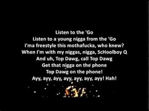 That Part - Schoolboy Q ft Kanye West Lyrics + audio - YouTube