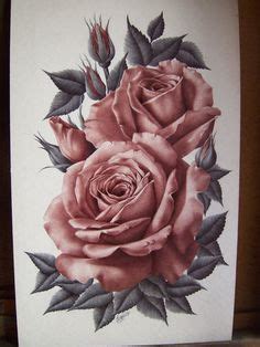 46++ Simple Rose Tattoo Sketch | Rofgede