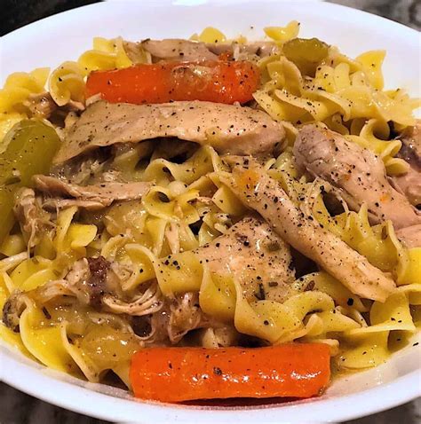 Instant Pot Chicken and Noodles - Wine a Little, Cook a Lot - Dinner