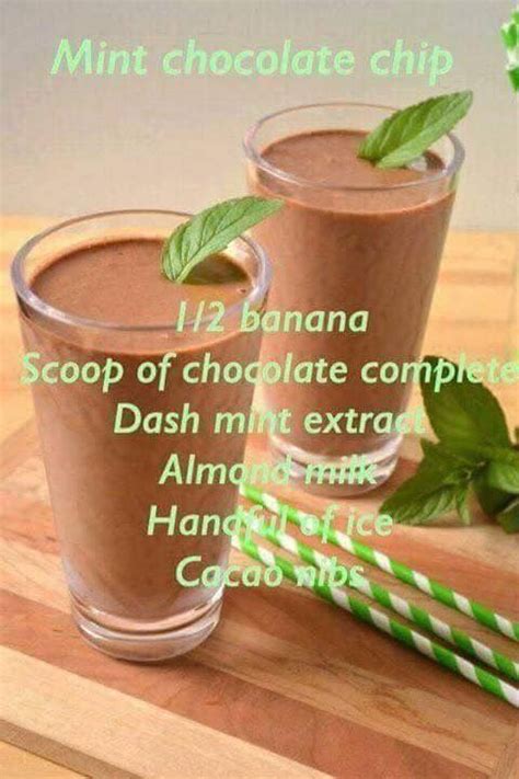 Juice Plus Complete Chocolate Recipes