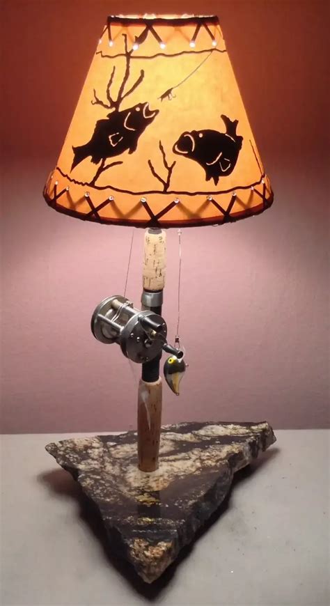 The Essentials of a Fishing Tackle Room | Fishing decor, Fish lamp ...