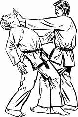 Karate Coloring Pages  Home sketch template