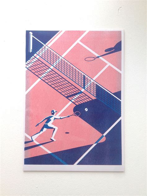 2 Colour Risograph print by Raphael Greaves on 250gsm paper ...