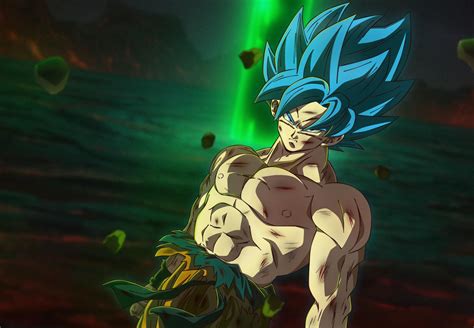 SSB Goku - DBS Broly inspired : wallpapers