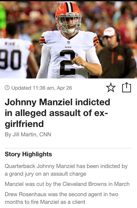 Johnny Manziel Indicted On Assault Charges - The Randy Report