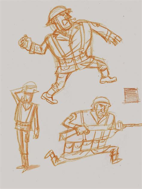 m: Soldier sketches