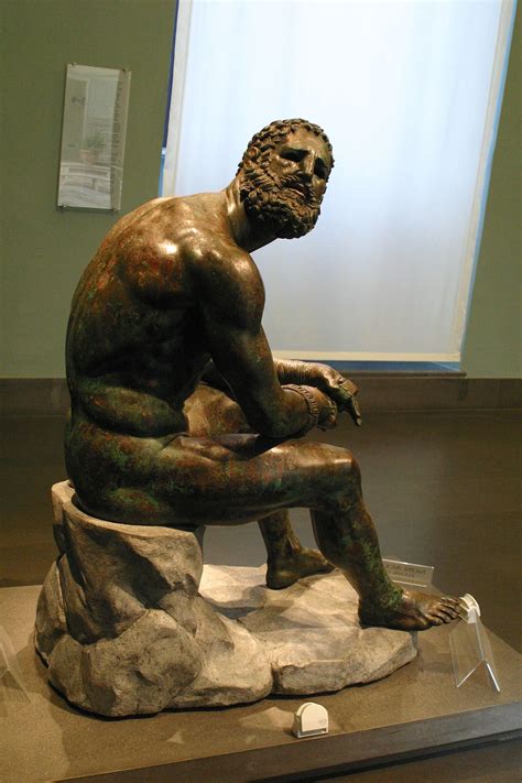 ‘The Seated Boxer Helenistic sculpture’ | Classic sculpture, Hellenistic art, Art history