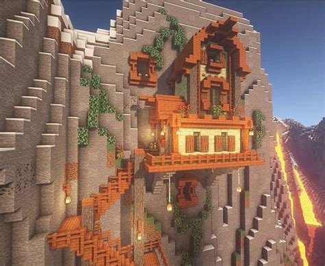 Minecraft Mountain House: An Easy Step By Step Detailed Build Tutorial