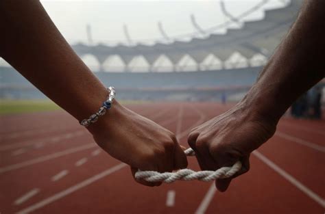 Blind athletes compete for gold in New Delhi