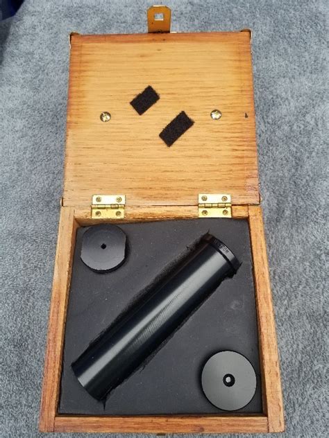 PENDING SALE: Tectron 1.25" collimation tools with custom wood box ...