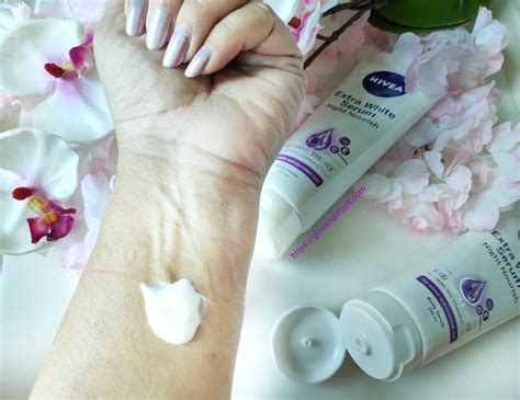 Nivea Night White Firming Body Serum Review - Glossnglitters