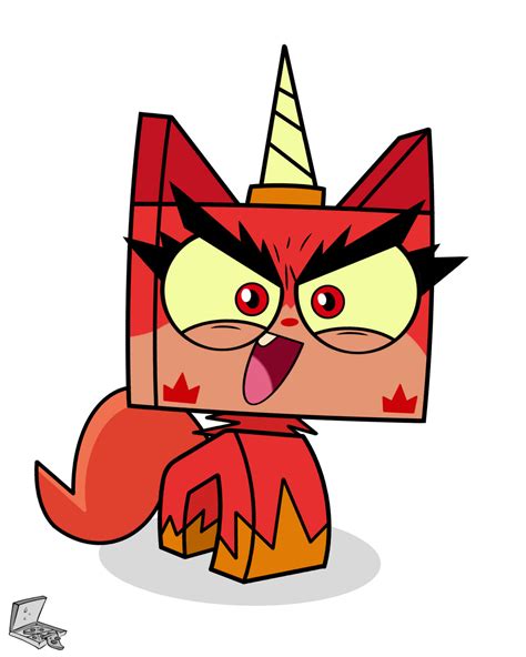 Angry Unikitty #2 by Pizzamovies on DeviantArt