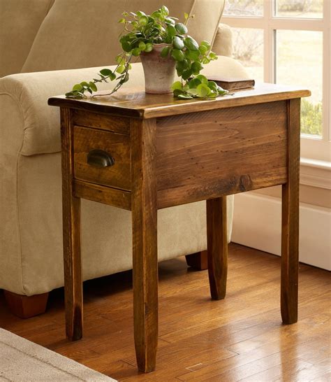 Side Tables For Living Room With Storage ~ Narrow Console Table, Rustic Entryway Table Slim Sofa ...