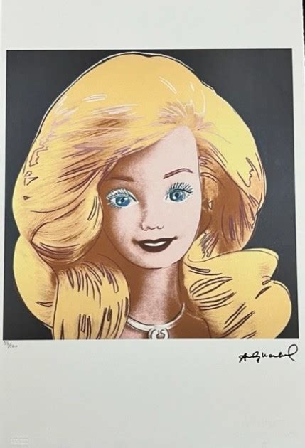 Andy Warhol Signed "Barbie" - CharityStars