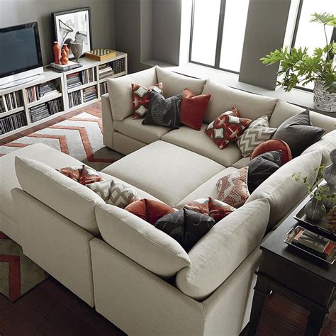 Beckham Pit Sectional | Modular sectional sofa, Home living room, Sofa design