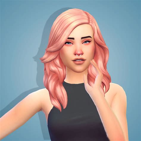 Sims 4 CC Hair Maxis Match