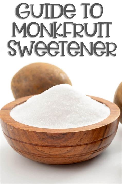 Monk Fruit: Here’s Everything You Need To Know Recipes With Monk Fruit Sweetener, Sweetener ...