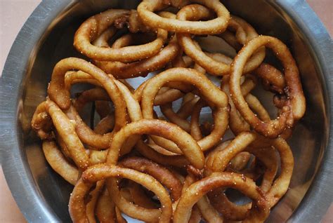 Sel Roti . A Nepali bread made from rice flower deep fried . sometimes ...