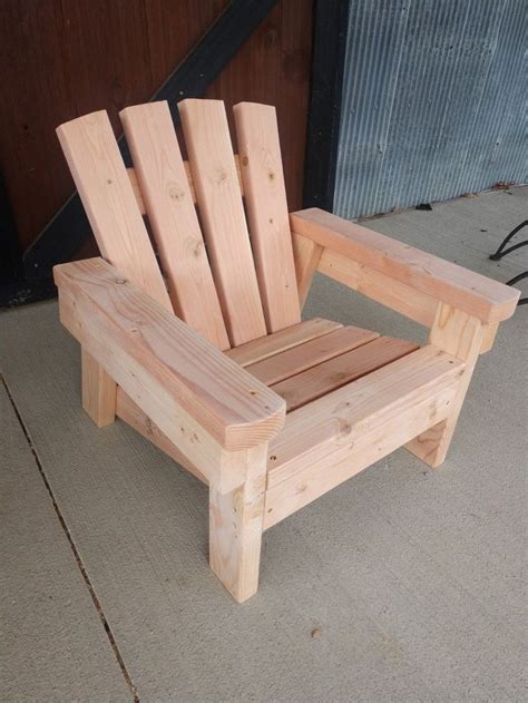 Child Size 2x4 Adirondack Chair Plans the Perfect Size for Kids - Etsy ...