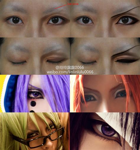 boy character's eyes makeup tutorial by 0066 on DeviantArt