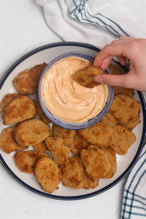 Vegan Chicken Nuggets With Chipotle Mayo - The Daily Dish