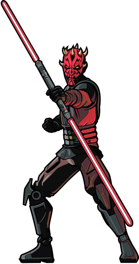 CMD Collectibles Star Wars: Clone Wars Darth Maul 3" Collector FigPin ...