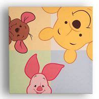 Winnie the Pooh Canvas wall art, Peeking Pooh | Disney canvas art, Mini canvas art, Disney ...