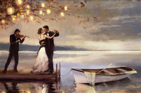 Twilight Romance Painting by Steve Henderson