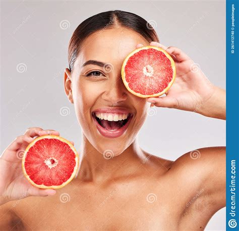 Grapefruit, Woman Skincare and Beauty, Vitamin C and Wellness, Healthy ...