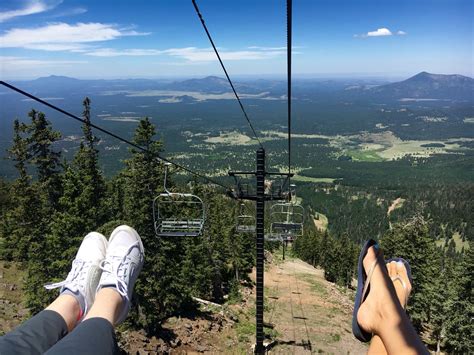 The ski lift at Snowbowl: Flagstaff, Arizona, USA #mountains #summerTravel | Summer travel ...