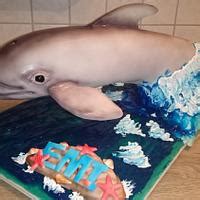 3D dolphin cake - Decorated Cake by vargachrisz - CakesDecor