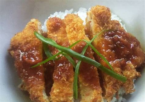 Resep Ayam Katsu, Chicken Katsu Rice Bowl Oleh mamakoko | Temukan Aneka ...