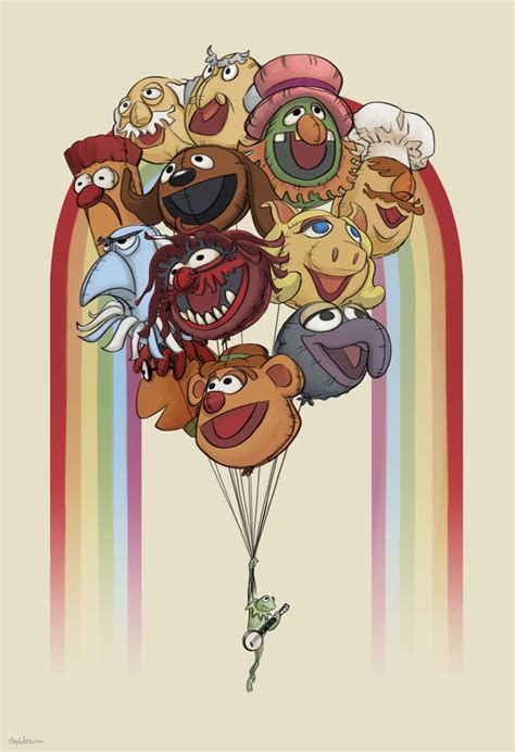 Muppets Rainbow Connection Fan Print | Etsy