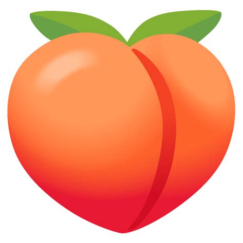 🍑 Peach on Google Noto Color Emoji 15.1