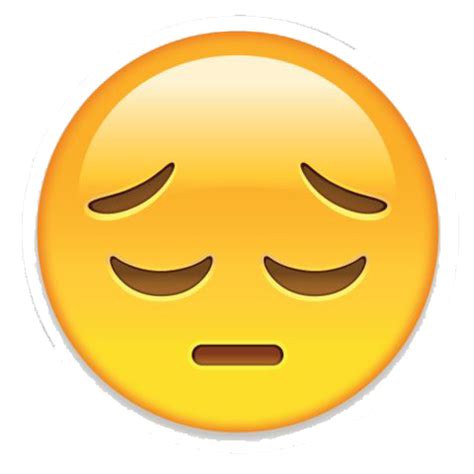 Sad Emoji PNG Images Transparent Free Download | PNGMart.com