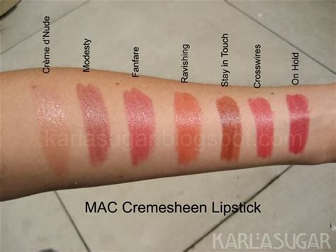 MAC cremesheen lipstick Part II | Lipstick, Mac, Makeup and beauty blog