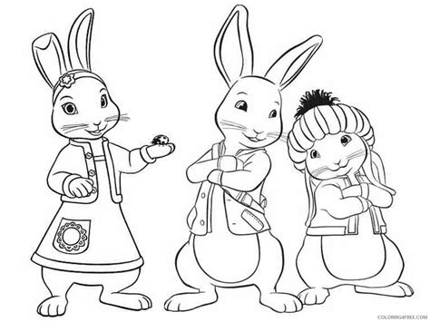 Peter Rabbit Coloring Pages Cartoons Peter Rabbit 9 Printable 2020 4906 ...